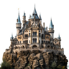 Fototapeta premium castle on the background
