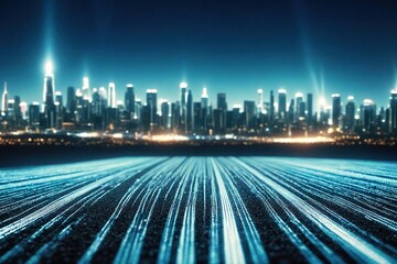 Fototapeta premium Background of technological concepts