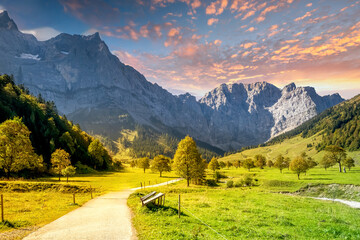 Eng Alm, Almdorf, Vomp, Karwendel 