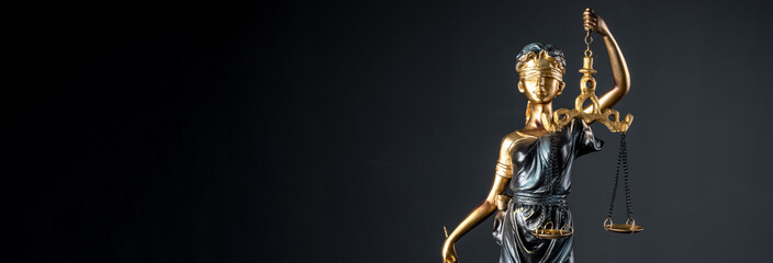 Lady Justice with balance scales