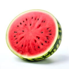 watermelon isolated on white