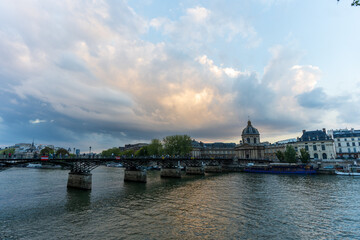 Naklejka premium Paris, France. European architecture and famous buildings.