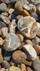 pebbles on the beach