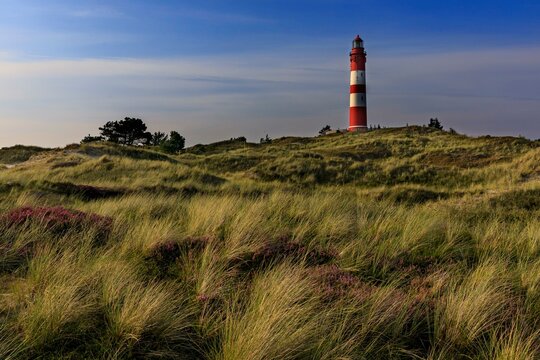 Lighthouse Amrum, Amrum Island, North Sea, North Frisian Island, Schleswig-Holstein, Germany, Europe