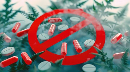 Drug-free commitment: anti drug day, stop drugs - advocating for awareness and action to combat drug abuse, promoting a healthier, drug-free lifestyle for all.
