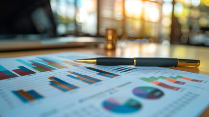 Business Charts and Graphs for Financial Analysis