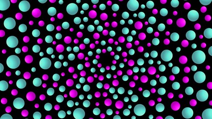 abstract background with blue and purple circles