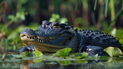 Obraz premium Alligator 