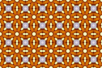 Seamless Fabric Cloth Tile Fashion Visual Background Graphic Design Template Texture Digital Interior Wallpaper Geometric Textile Symmetric Art Pattern.