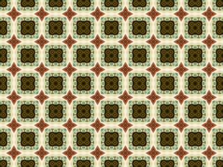 Seamless Cloth Wallpaper Geometric Art Fabric Graphic Digital Texture Template Fashion Tile Background Visual Textile Symmetric Interior Design Pattern.