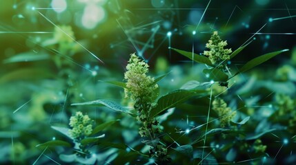 Research teams gathering enormous amounts of data on plant pollination patterns to understand the coevolution between plants and their pollinators.