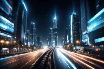 Fototapeta premium Background of technological concepts