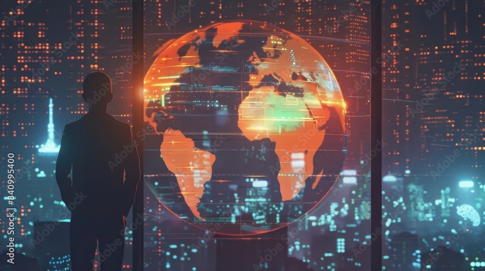Poster an animated short film using data visualizations to tell the story of a changing global economy and 