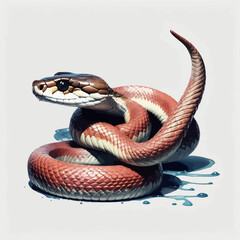 Snake Cobra Ilustration Design Very Cool