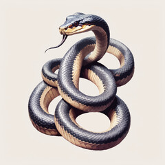 Snake Cobra Ilustration Design Very Cool
