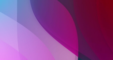 Image of colourful shapes on blue background