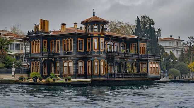 villa facing the sea