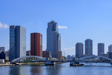 Obraz premium 都心散歩 汐留から勝ち鬨そして銀座