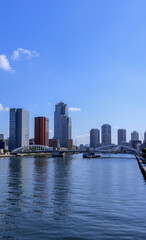 Naklejka premium 都心散歩 汐留から勝ち鬨そして銀座