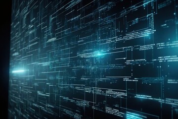 Fototapeta premium Background of technological concepts