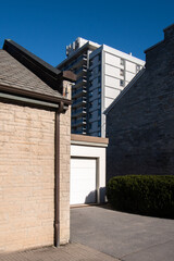 entrance to a building