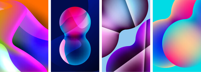 Abstract colors. Abstract backgrounds for wallpaper, business card, cover, poster, banner, brochure, header, website