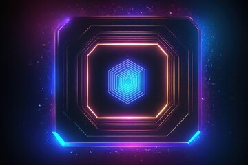 Fototapeta premium Background of technological concepts