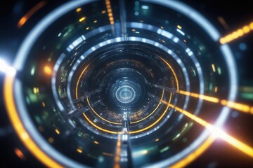 Obraz premium Background of technological concepts