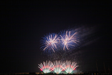 春の東北の花火