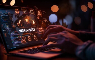 Programing coding tech futuristic background 