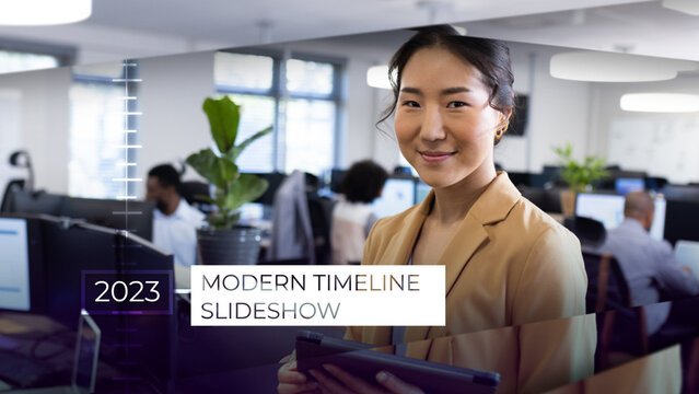 Modern Timeline Slideshow