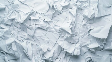 Obraz premium Abstract style White Paper Screwed