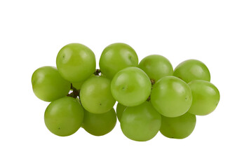 Shine Muscat Grape isolated on transparent png