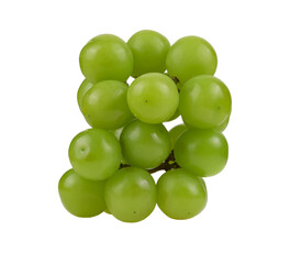 Shine Muscat Grape isolated on transparent png