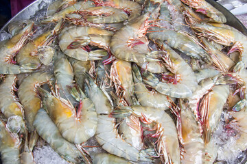 Raw prawns