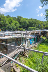 九龍村 クリョンマウル スラム 韓国 ソウル カンナム