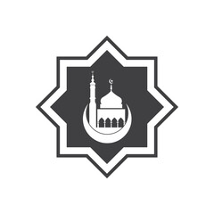 Islamic mosque logo