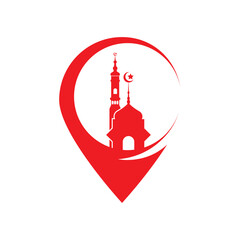 Islamic mosque logo