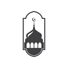 Islamic mosque logo