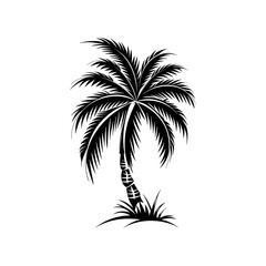 Fototapeta premium palm tree illustration