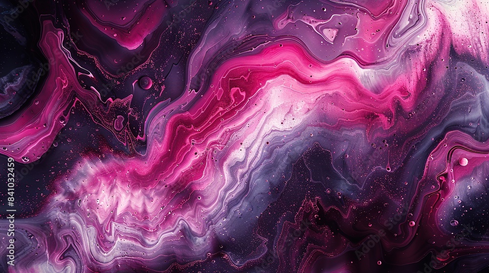 Aufkleber dynamic abstract background featuring a beautiful array of colorful paint strokes