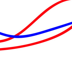 Red and blue graphic grid background 