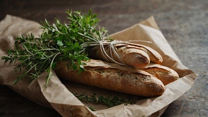 Enchanting Bread Basket, A Feast for the Senses