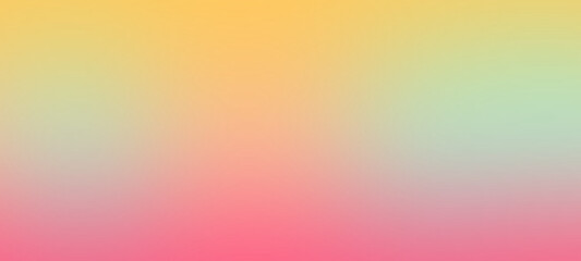 Abstract blurred gradient mesh background in bright rainbow colors. Colorful smooth banner template. Easy editable soft colored vector illustration