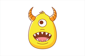 Troll Faces Flat Sticker Design