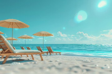 People relaxing and tanning at the beach, enjoying the sun, playing volleyball, and swimming