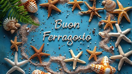 Sunny festivities: happy buon ferragosto, savoring summer at sea and beach, indulging in seaside fun, cultural traditions, and joyful atmosphere of this beloved italian holiday.