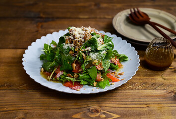 サーモンの海鮮サラダ