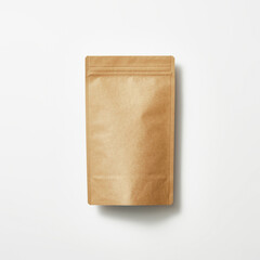 パウチ　白背景　クラフト