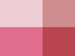 Various shades of pink color palette background